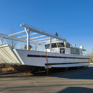 Bateau <span class=keywords><strong>de</strong></span> <span class=keywords><strong>débarquement</strong></span> Sea King <span class=keywords><strong>de</strong></span> 18 m, cabine, propulsion arrière, ferry pour passagers, <span class=keywords><strong>barge</strong></span> - Product Image 1