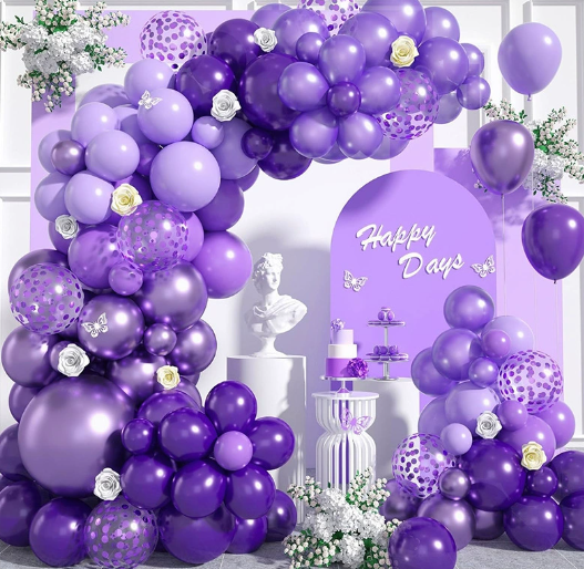 ธีมสีม่วง