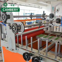 Assurance qualité portes en bois profil colle froide pur profil machine d'emballage automatique papier colle froide machine à plastifier
