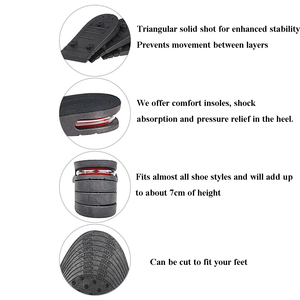 Vendita diretta a Gas rimovibile combinazione di solette invisibili altezza sport aumento solette per <span class=keywords><strong>uomo</strong></span> e donna - Product Image 6