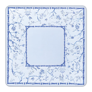 Blue and <b>White</b> Mahjong <b>Table</b> Mat Natural Rubber Silent Non Slip Game Cover for Home Club Party - Product Image 2