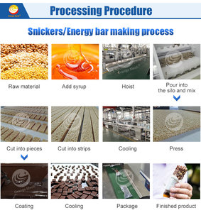 Ligne de production de barres énergétiques Snickers, <span class=keywords><strong>machine</strong></span> <span class=keywords><strong>à</strong></span> fabriquer des barres protéinées Snickers, <span class=keywords><strong>machine</strong></span> <span class=keywords><strong>à</strong></span> fabriquer des barres <span class=keywords><strong>chocolat</strong></span>ées Snickers - Product Image 5