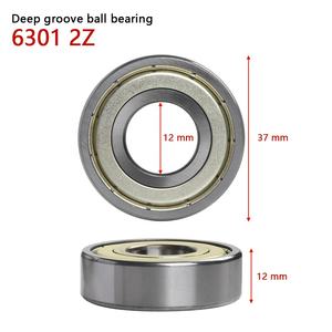 Roulements à billes en acier pour skateboard SE Gcr15 de haute qualité d'origine 6204 6301 Roulement à gorge profonde Longue durée de vie Vente chaude Prix des roulements - Product Image 3