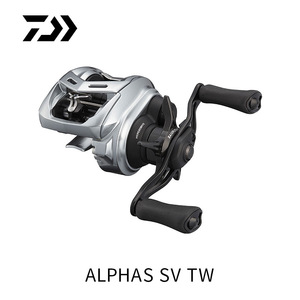 Moulinet de pêche Daiwa Alpha SV TW Waterdrop en alliage de magnésium, pour droitier et gaucher - Product Image 5