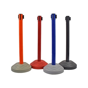 Iniezione di acqua plastica ringhiera in PVC avvertimento strada cintura di isolamento sicura corda retrattile coda protezioni barricata riempita d'acqua - Product Image 4