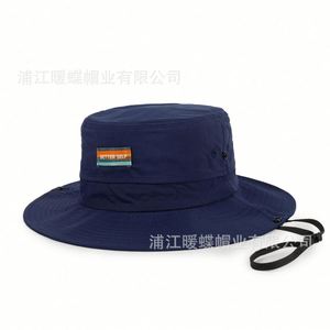 Wholesale Summer Outdoor <b>Sun</b> Bucket <b>Hat</b> Cowboy Style for <b>Men</b> and Women Fishing Bucket Cap - Product Image 6
