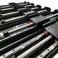 Module linéaire à vis à billes semi-fermé HTH17, actionneur linéaire haute précision, table coulissante pour automatisation CNC
