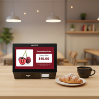 Terminal Punto de Venta Todo en Uno HBAPOS Q1CX con Escáner de Código de Barras para Restaurante