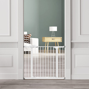 <span class=keywords><strong>Barrière</strong></span> de sécurité <span class=keywords><strong>pour</strong></span> animaux de compagnie à fixation par pression, <span class=keywords><strong>barrière</strong></span> de sécurité en métal <span class=keywords><strong>pour</strong></span> chiens et bébés, fermeture automatique, <span class=keywords><strong>barrière</strong></span> de sécurité <span class=keywords><strong>pour</strong></span> escaliers, couloir, porte, installation sans perçage - Product Image 2