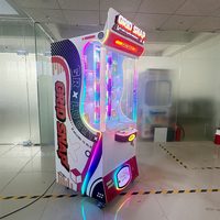 Machine de jeu d'arcade à monnayeur pour la vente en gros de cadeaux surprise, avec accepteur de billets