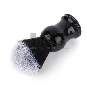 Brocha de afeitar de calidad superior Brocha de afeitar de tejón puro con mango negro Sustentable Listo para enviar Uso para BarBar Salon - Product Image 2