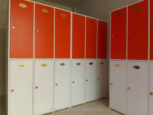 ארון אחסון מפלסטיק ABS מסדרת JMDS-102 375 עם 2 דלתות, סיטונאי מהמפעל, לשימוש במשרד, בחדר כושר ובבית, לאחסון נעליים בחדר האמבטיה. - Product Image 6