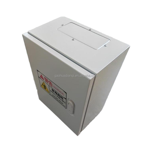 IP40 soğuk-haddelenmiş çelik levha güç dağıtım kutusu 1.0-1.2mm kalınlık 100A açık/endüstriyel/kapalı kullanım için anma akımı - Product Image 4