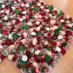 F-1648 Großhandel Hochzeit 40*60 CM Hintergrund Rosa Rose Panels Ombre Blume Wand Für Event Dekoration - Product Image 6