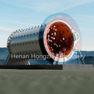 <strong>Mini</strong> Steel <strong>Ball</strong> <strong>Mill</strong> Machine with Motor &amp; Gear for Gold Ore Wet/Dry Processing 2TPH Capacity - Product Image 2