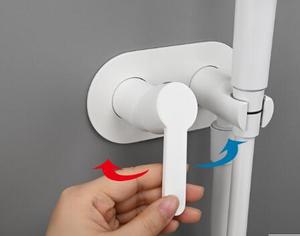 Белый портативный ручной распылитель для биде - Product Image 4