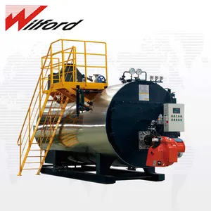 Garment Industry Steam Boiler High Efficiency Full Automatic Industrial Natural Gas Oil Fuel Garment Horizontal Steam Boiler For Garment Steamers