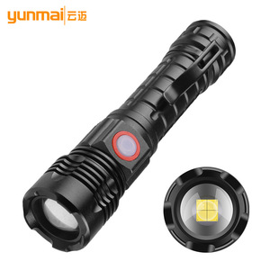XHP50 ไฟฉายซูมขนาดกะทัดรัดแบบชาร์จไฟได้ LED แบบพกพากลางแจ้งพร้อมคลิปหนีบปากกา ไม่รวมแบตเตอรี่ 18650 - Product Image 5