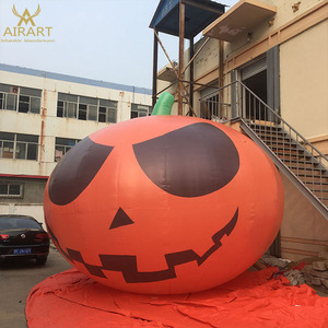 Halloween <span class=keywords><strong>Hocus</strong></span> Pocus Đạo Cụ Khổng Lồ Inflatable Pumpkin Arch Way Cho Pumpkin Patch Trang Trí - Product Image 6