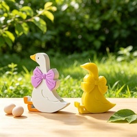 Moule en silicone Early Riser Bow Goose pour bougies en gypse DIY, aromathérapie, ornement, grande, moyenne, petite taille, décoration de table, réutilisable