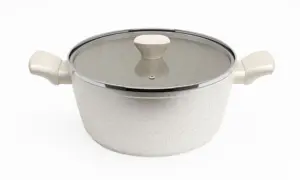 Töpfe und Pfannen PFOA-freie Keramik antihaft-Kochgläser Küchenkasserolle