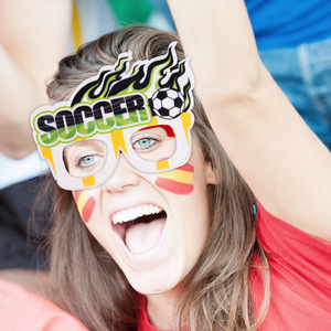 Nouvelles lunettes de football 2026, décoration de ballon de football, accessoires photo, lunettes à thème de match <span class=keywords><strong>mondial</strong></span> et régional, décoration de fête, fournitures pour fans - Product Image 3