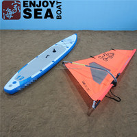 Planche à pagaie gonflable SUP en PVC de haute qualité d'usine, voile de windsurf