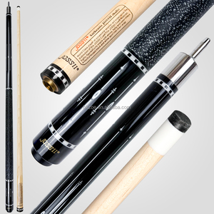 Taco de billar profesional JOSS Cues de 2 piezas, eje de arce canadiense de baja deflexión de 58 pulgadas con punta de 12.75 mm, ergonómico y antideslizante - Product Image 3