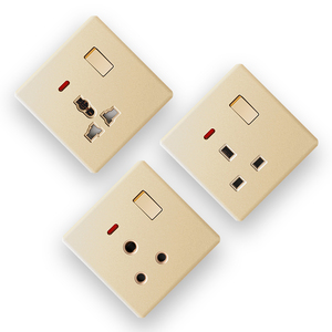 SPKM Ventes directes d'usine UK EU standard maison interrupteurs muraux durables et prises de courant - Product Image 3