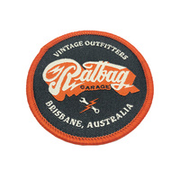 Patchs tissés personnalisés Fer sur tissé Insigne Chien Patch Logo pour vêtements pour animaux de compagnie