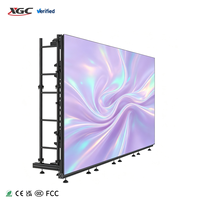 Mietbare P2 P3 P2.604 P2.9 P3.9 4m X 3m Schlüsselfertige Komplettanlage LED-Display 500mmx500mm LED-Panel Hintergrund Outdoor LED-Bildschirm