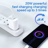 OEM Asli PD 20W adaptor pengisi daya Cepat phon16promax pengisi daya ponsel perjalanan untuk 5V/2A Tipe c Laptop ponsel OTP