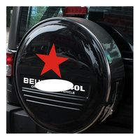 Housse de roue de secours universelle de haute qualité en ABS premium TS-BT-052 pour Toyota PRADO 1998-2007, différentes tailles