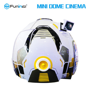 2020 ZHUOYUAN 4 sièges chaise center de divertissement Viryual Réalité 9D VR Mini Dôme Cinéma - Product Image 5