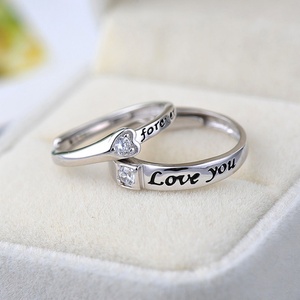 925 Sterling <b>Silver</b> Classic Engagement <b>Ring</b> with Zircon CMA Certified and Micro Insert Inlay for Women - Product Image 4