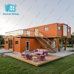 Contenitore per la spedizione diretta della fabbrica case Container espandibili con una terrazza esterna per scale - Product Image 3