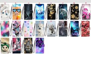 Étui en cuir pour portefeuille à fleurs en 3D pour Samsung Galaxy <span class=keywords><strong>S21</strong></span> <span class=keywords><strong>FE</strong></span> A02 A02S A12 A32 4G A52 A72 5G F62 Xcover5 Housse de protection pour chien et chat - Product Image 5