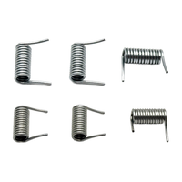 Charnières de porte à fermeture automatique avec ressorts de torsion en acier galvanisé, ressorts hélicoïdaux en acier inoxydable