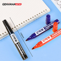 Stylo marqueur permanent GENVANA pour la papeterie, séchage rapide, imperméable, à base d'huile, pour les commandes en gros et les achats en vrac