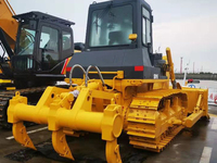 Bulldozer sur chenilles SD16 de 120 kW de l'usine du Shandong, capacité de nivellement de 4,5 m³