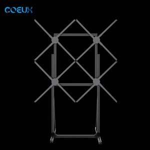 65cm 3D Holograma Fan 2*2 Combinação para Grande Video Wall Criando Visuais Impressionantes para Halloween Natal Ano Novo Eventos - Product Image 5