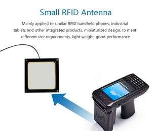 Desempenho estável RFID reader antena 860-960mhz uhf rfid antena Faixa de leitura 0-20M