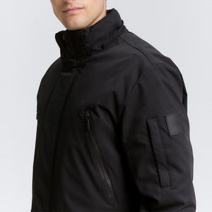 Nueva Chaqueta de Invierno con Capucha para Hombre, Elegante, de Lona, Térmica, con un Solo Botón, Impermeable y Transpirable, en Oferta - Product Image 5