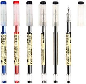 Lot de 12 stylos à encre gel japonaise extra fine à séchage rapide 0.35mm pour le bureau et l'école (4 noirs, 4 bleus, 4 rouges) - Product Image 3