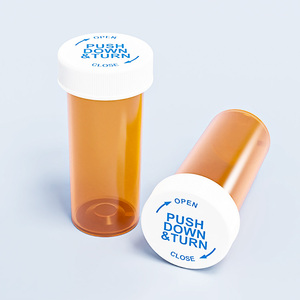 Botol Produk Obat dan Perawatan Kesehatan Plastik PP Food Grade, Kedap Udara, Dapat Dipres dan Diputar, Kotak Obat Perjalanan - Product Image 6