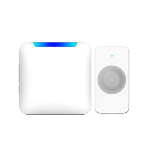 Meilleur vendeur populaire sonnette <span class=keywords><strong>sans</strong></span> <span class=keywords><strong>fil</strong></span> étanche 100 mètres plage de travail 32 sonneries sonnette de porte intelligente pour la maison bureau école - Product Image 2