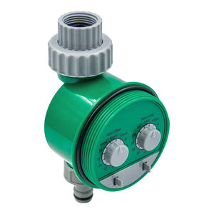 Pelouse de jardin en gros étanche 2 * AA pile alcaline alimentation intelligente verte minuterie à deux cadrans pour solénoïde - Product Image 6