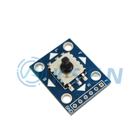 Módulo de Botón de Navegación de Cinco Vías AI-KSEN, Joystick 5D, Microcontrolador, Teclado Independiente para Computadora
