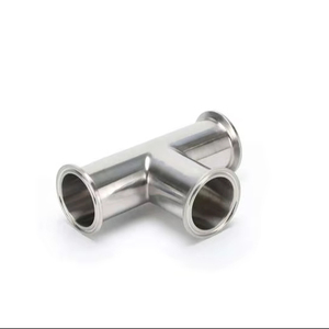 Thép không gỉ 304 <span class=keywords><strong>316L</strong></span> đánh bóng vệ sinh thép không gỉ SS304 3-Way tri-kẹp nhanh chóng cài đặt bằng <span class=keywords><strong>Tee</strong></span> - Product Image 5