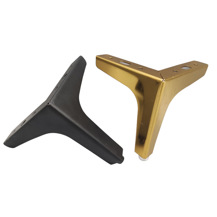 Оптовая продажа, современный дизайн, золотые металлические ножки для шкафа, мебели, ножки для дивана